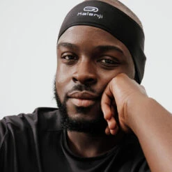 Kalenji BANDEAU CHAUD RUNNING NOIR -Sport Style Soldes bandeau chaud running noir 2