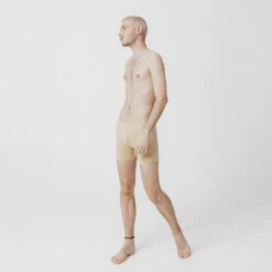 Kalenji BOXER DE RUNNING HOMME DRY PERF 900 BEIGE -Sport Style Soldes boxer de running homme dry perf 900 beige 4