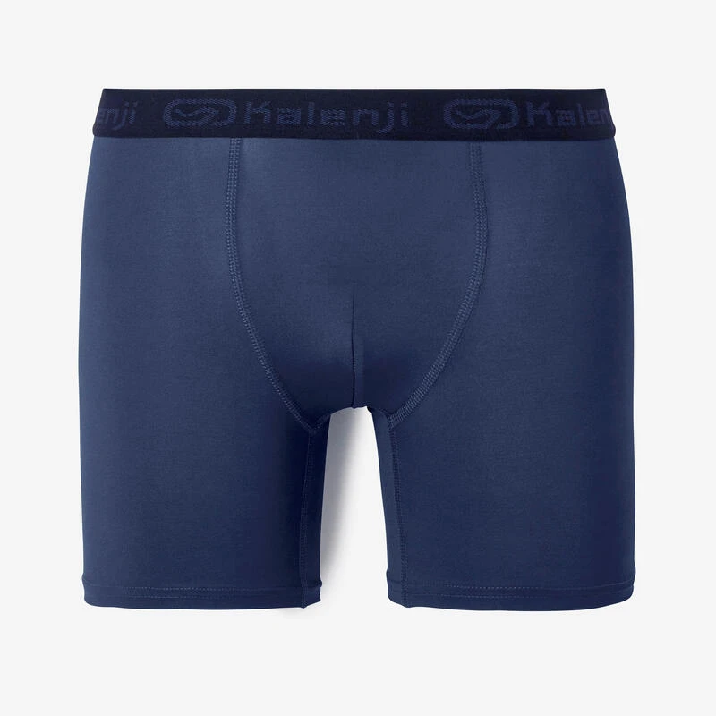 Kalenji Boxer Respirant En Microfibre Homme - Bleu Foncé 4 Kalenji Boxer Respirant En Microfibre Homme - Bleu Foncé – Image 2