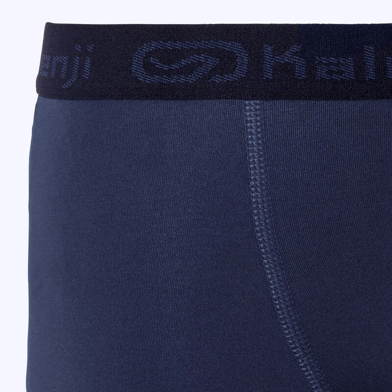 Kalenji Boxer Respirant En Microfibre Homme - Bleu Foncé 8 Kalenji Boxer Respirant En Microfibre Homme - Bleu Foncé – Image 6