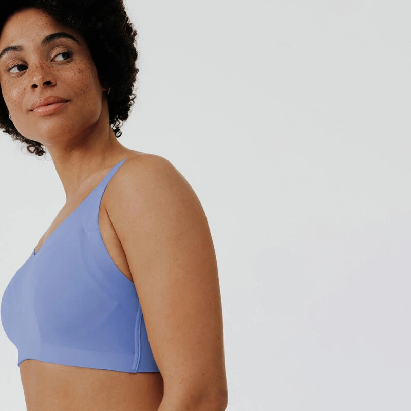 Kalenji Brassière Invisible Avec Coques Maintien Fort Femme - Bleu 11 Kalenji Brassière Invisible Avec Coques Maintien Fort Femme - Bleu – Image 9