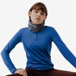 Kalenji CACHE COU RUNNING GRIS FONCE 9 Kalenji CACHE COU RUNNING GRIS FONCE -Sport Style Soldes cache cou running gris fonce 2