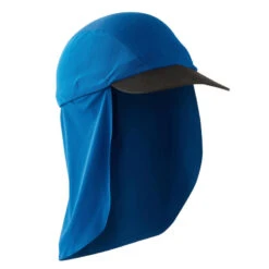 Kalenji CASQUETTE TRAIL RUNNING MODULABLE SAHARIENNE BLEU -Sport Style Soldes casquette trail running modulable saharienne bleu 1