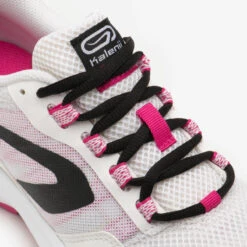 CHAUSSURES DE RUNNING FEMME KALENJI RUN ACTIVE GRIP Blanc Rose -Sport Style Soldes chaussures de running femme kalenji run active grip blanc rose 4