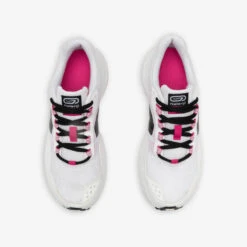 CHAUSSURES DE RUNNING FEMME KALENJI RUN ACTIVE GRIP Blanc Rose -Sport Style Soldes chaussures de running femme kalenji run active grip blanc rose 6