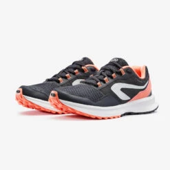 CHAUSSURES DE RUNNING FEMME KALENJI RUN ACTIVE GRIP GRIS CORAIL -Sport Style Soldes chaussures de running femme kalenji run active grip gris corail 4