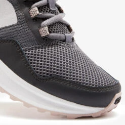 CHAUSSURES DE RUNNING FEMME KALENJI RUN ACTIVE GRIP GRIS ROSE -Sport Style Soldes chaussures de running femme kalenji run active grip gris rose 3