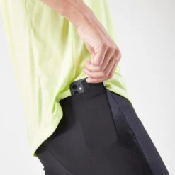 Kalenji Corsaire De Running Homme - KIPRUN Run 100 Noir -Sport Style Soldes corsaire de running homme kiprun run 100 noir 2