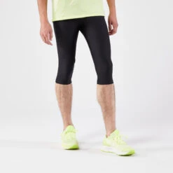 Kalenji Corsaire De Running Homme - KIPRUN Run 100 Noir -Sport Style Soldes corsaire de running homme kiprun run 100 noir 3