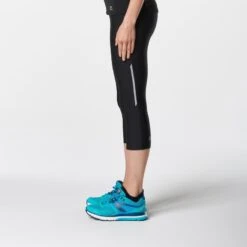 Kalenji CORSAIRE JOGGING FEMME RUN DRY NOIR -Sport Style Soldes corsaire jogging femme run dry noir 3