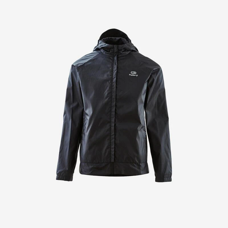 Kalenji Coupe Vent Enfant Club Personnalisable Noir 3 Kalenji Coupe Vent Enfant Club Personnalisable Noir