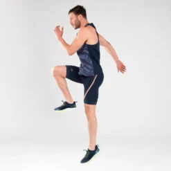 Kalenji CUISSARD HOMME BLEU ET ORANGE 11 Kalenji CUISSARD HOMME BLEU ET ORANGE -Sport Style Soldes cuissard homme bleu et orange 4