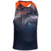 Kalenji DEBARDEUR D'ATHLETISME HOMME BLEU ET ORANGE 1 Kalenji DEBARDEUR D'ATHLETISME HOMME BLEU ET ORANGE -Sport Style Soldes debardeur dathletisme homme bleu et orange
