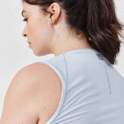 Kalenji Débardeur Respirant Running Femme - Dry Gris -Sport Style Soldes debardeur respirant running femme dry gris 2