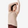 Kalenji Débardeur Respirant Running Femme - Soft Beige -Sport Style Soldes debardeur respirant running femme soft beige