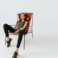 Kalenji Débardeur Running Léger Femme - Light Kaki -Sport Style Soldes debardeur running leger femme light kaki 6