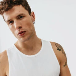 Kalenji Débardeur Running Respirant Homme - Dry Blanc -Sport Style Soldes debardeur running respirant homme dry blanc 4