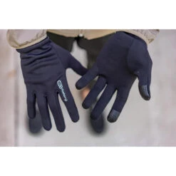 Kalenji GANTS TACTILES RUNNING 100 NOIR -Sport Style Soldes gants tactiles running 100 noir 1