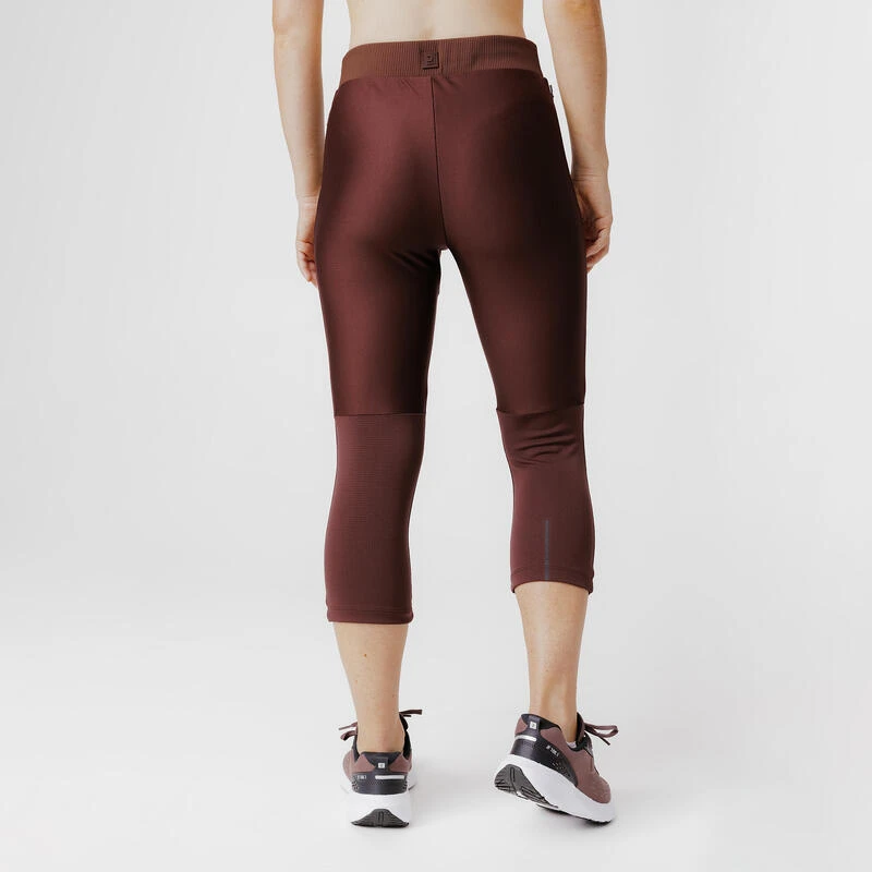 Kalenji Legging Court Running Respirant Femme - Run Dry 500 Marron 5 Kalenji Legging Court Running Respirant Femme - Run Dry 500 Marron – Image 3