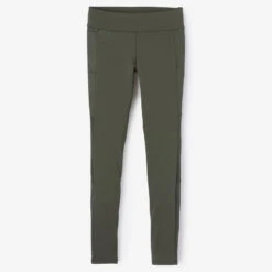 Kalenji Legging Running Long Chaud Femme - Warm+ Kaki -Sport Style Soldes legging running long chaud femme warm kaki 6