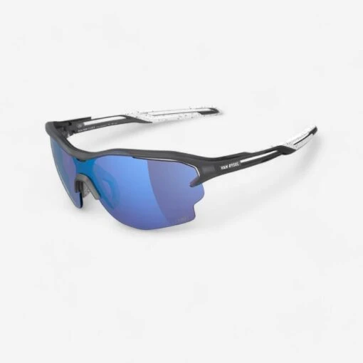 Kalenji LUNETTES De SPORT ADULTE RUNPERF 2 CAT3 HD BLANC/BLEU -Sport Style Soldes lunettes de sport adulte runperf 2 cat3 hd blancbleu