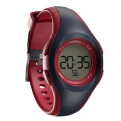 Kalenji Montre Chronomètre De Course à Pied W200 S Rouge Et Bleu