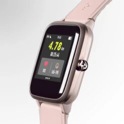 Kalenji Montre Connectée Multisport Cardio - CW700 HR Rose -Sport Style Soldes montre connectee multisport cardio cw700 hr rose 2