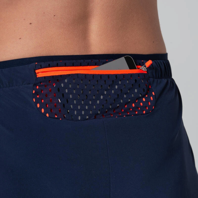 Kalenji PANTALON ATHLETISME FEMME BLEU FONCE 6 Kalenji PANTALON ATHLETISME FEMME BLEU FONCE – Image 4