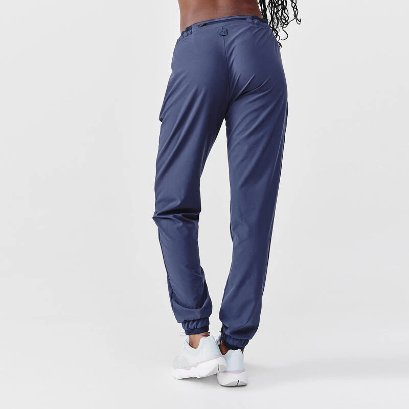 Kalenji Pantalon De Jogging Running Respirant Femme - Dry Bleu Foncé 3 Kalenji Pantalon De Jogging Running Respirant Femme - Dry Bleu Foncé