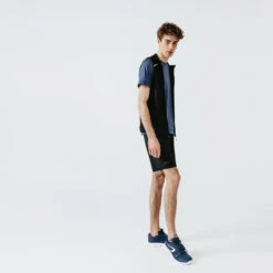 SHORT 2 EN 1 DE RUNNING HOMME AVEC BOXER Intégré KALENJI DRY + NOIR -Sport Style Soldes short 2 en 1 de running homme avec boxer integre kalenji dry noir 2