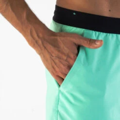 Kalenji Short De Running Respirant Homme - KIPRUN Run 500 Dry Vert Menthe -Sport Style Soldes short de running respirant homme kiprun run 500 dry vert menthe 4