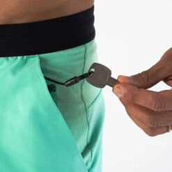 Kalenji Short De Running Respirant Homme - KIPRUN Run 500 Dry Vert Menthe -Sport Style Soldes short de running respirant homme kiprun run 500 dry vert menthe 5