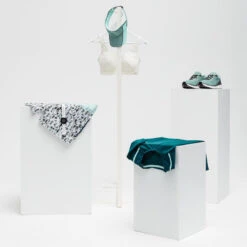 Kalenji Short Printé Running Femme - Dry Vert -Sport Style Soldes short printe running femme dry vert 5