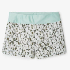 Kalenji Short Printé Running Femme - Dry Vert -Sport Style Soldes short printe running femme dry vert 7