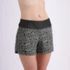 Kalenji Short Printé Running Femme - Dry Vert Foncé -Sport Style Soldes short printe running femme dry vert fonce