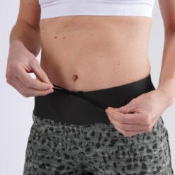 Kalenji Short Printé Running Femme - Dry Vert Foncé -Sport Style Soldes short printe running femme dry vert fonce 3