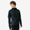 SWEAT ZIPPÉ A CAPUCHE DE RUNNING HOMME KALENJI WARM + NOIR -Sport Style Soldes sweat zippe a capuche de running homme kalenji warm noir