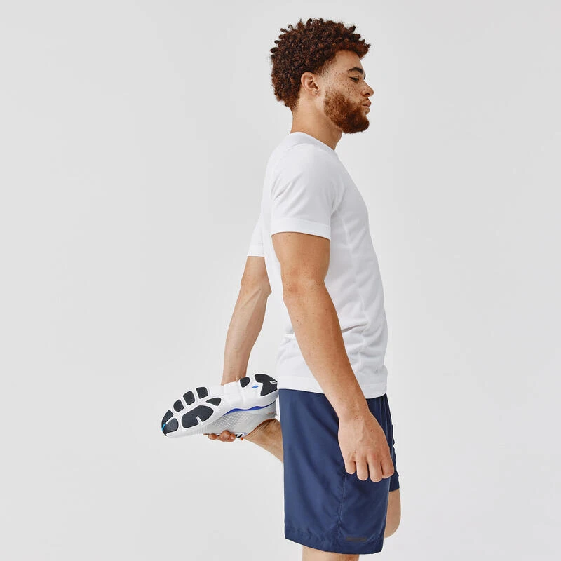 Kalenji T-shirt De Running Respirant Homme - KIPRUN 100 Dry Blanc 4 Kalenji T-shirt De Running Respirant Homme - KIPRUN 100 Dry Blanc – Image 2