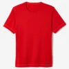 Kalenji T-shirt De Running Respirant Homme - KIPRUN 100 Dry Rouge