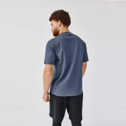 Kalenji T-shirt Respirant Homme - Soft Gris Bleu -Sport Style Soldes t shirt respirant homme soft gris bleu 2