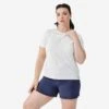 Kalenji T-shirt Respirant Running Femme - Dry+ Breath Blanc -Sport Style Soldes t shirt respirant running femme dry breath blanc