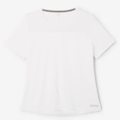 Kalenji T-shirt Respirant Running Femme - Dry+ Breath Blanc -Sport Style Soldes t shirt respirant running femme dry breath blanc 7
