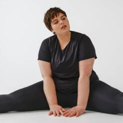 Kalenji T-shirt Respirant Running Femme (grande Taille) - Dry Noir -Sport Style Soldes t shirt respirant running femme grande taille dry noir 4