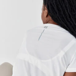 Kalenji T-shirt Running Doux Et Respirant Femme - Soft Blanc -Sport Style Soldes t shirt running doux et respirant femme soft blanc 2