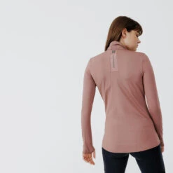 Kalenji T-shirt Running Manches Longues 1/2 Zip Femme - Dry+ Violet 10 Kalenji T-shirt Running Manches Longues 1/2 Zip Femme - Dry+ Violet -Sport Style Soldes t shirt running manches longues 12 zip femme dry violet 1
