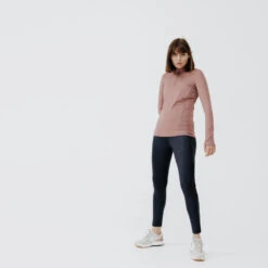 Kalenji T-shirt Running Manches Longues 1/2 Zip Femme - Dry+ Violet 11 Kalenji T-shirt Running Manches Longues 1/2 Zip Femme - Dry+ Violet -Sport Style Soldes t shirt running manches longues 12 zip femme dry violet 2