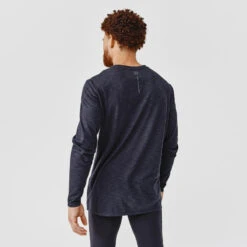 Kalenji T-shirt Running Manches Longues Respirant Homme - Dry+ Noir -Sport Style Soldes t shirt running manches longues respirant homme dry noir 7