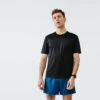 Kalenji T-shirt Running Respirant Et Ventilé Homme - Dry+ Breath Noir -Sport Style Soldes t shirt running respirant et ventile homme dry breath noir