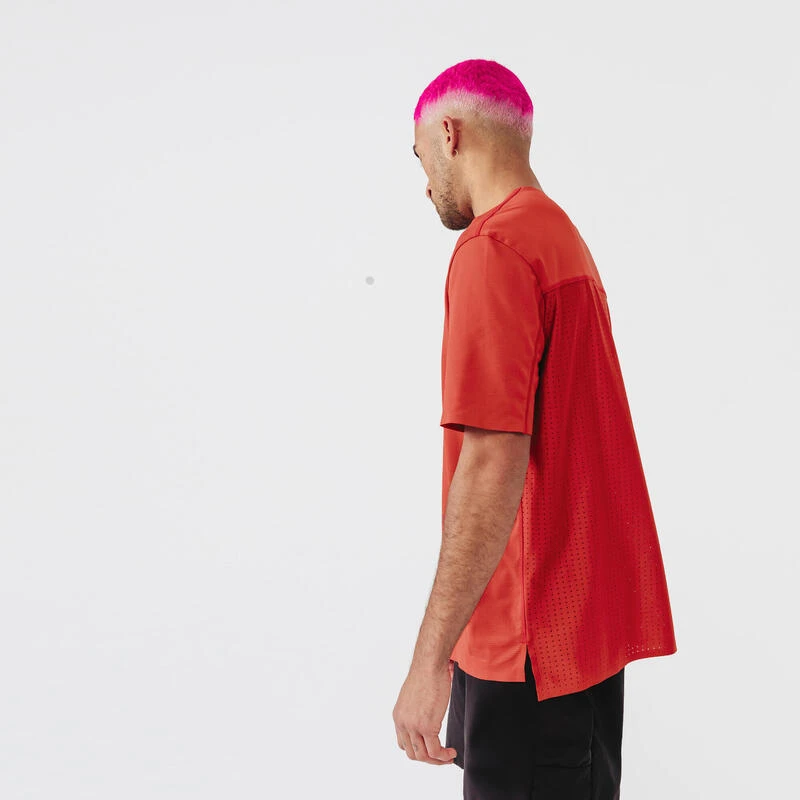 Kalenji T-shirt Running Respirant Et Ventilé Homme - Dry+ Breath Rouge Brique 5 Kalenji T-shirt Running Respirant Et Ventilé Homme - Dry+ Breath Rouge Brique – Image 3