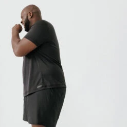 Kalenji T-shirt Running Respirant Homme - Dry Noir (du 4XL Au 5XL) -Sport Style Soldes t shirt running respirant homme dry noir du 4xl au 5xl 1